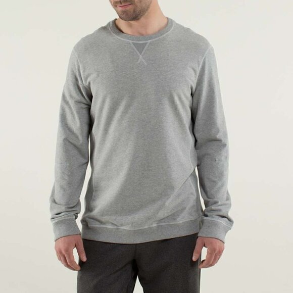 Lululemon Blue All Town Crew Long Sleeve Size M - Picture 1 of 5